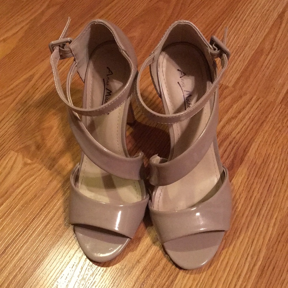 Womens Open Toe Heeled Sandals